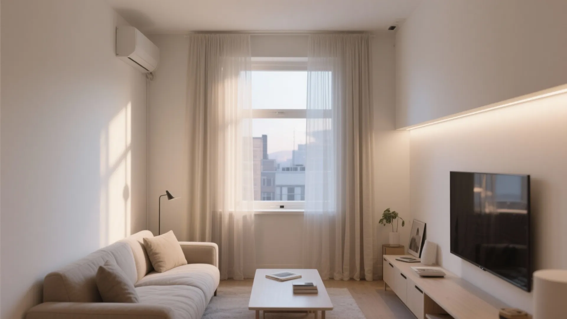 North-light layering for glare-free comfort