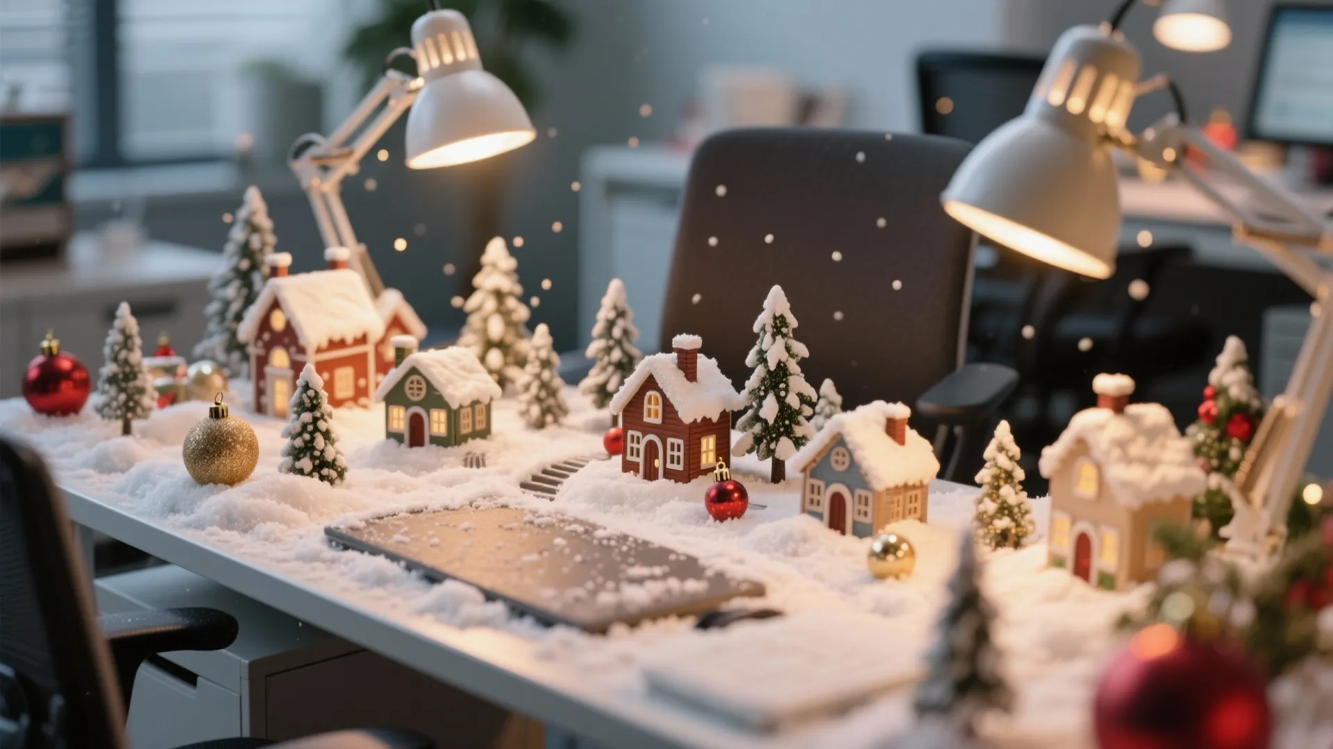 5. Festive Desk Decor Challenge