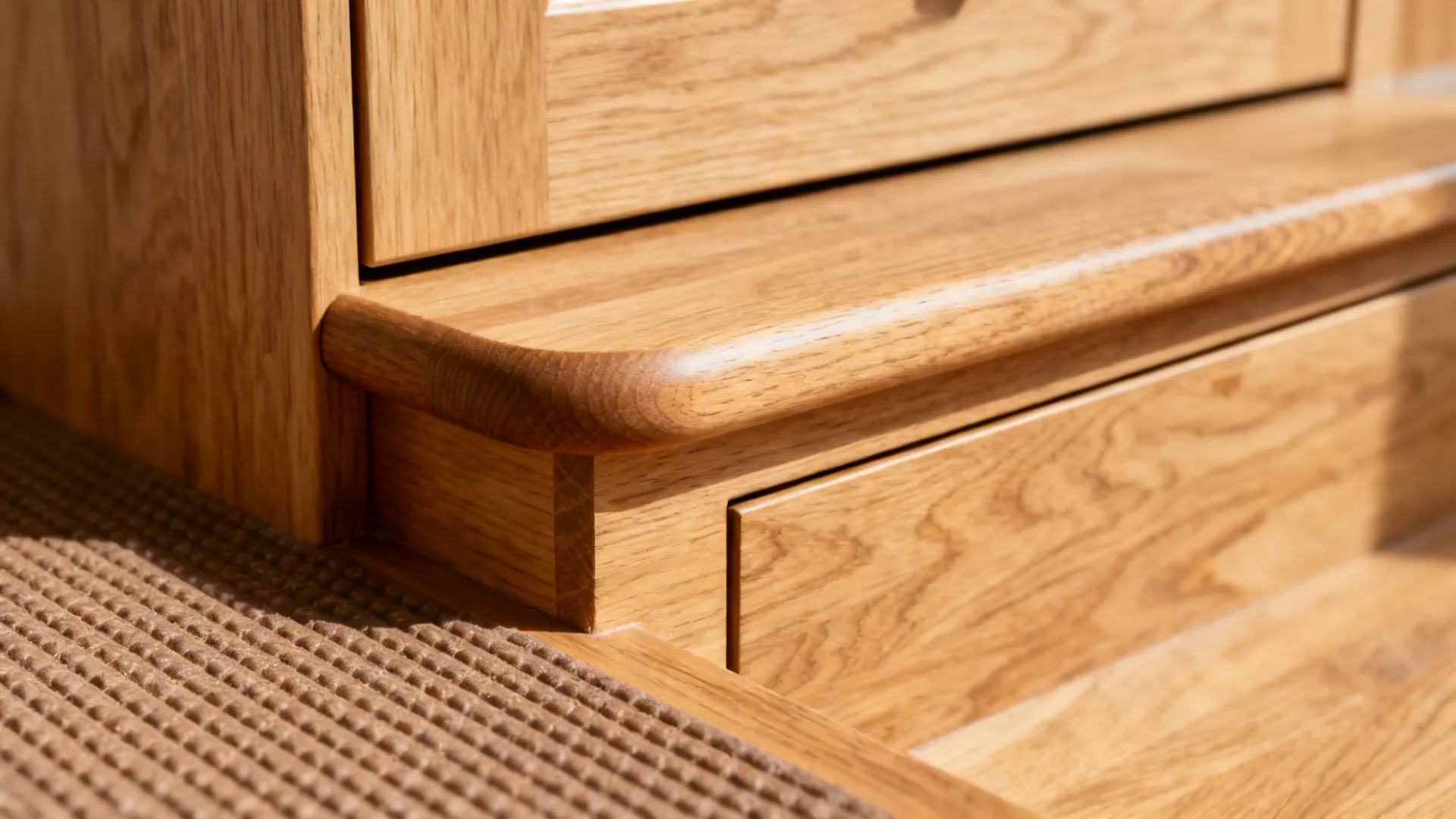 Step Edge as Seating and Storage