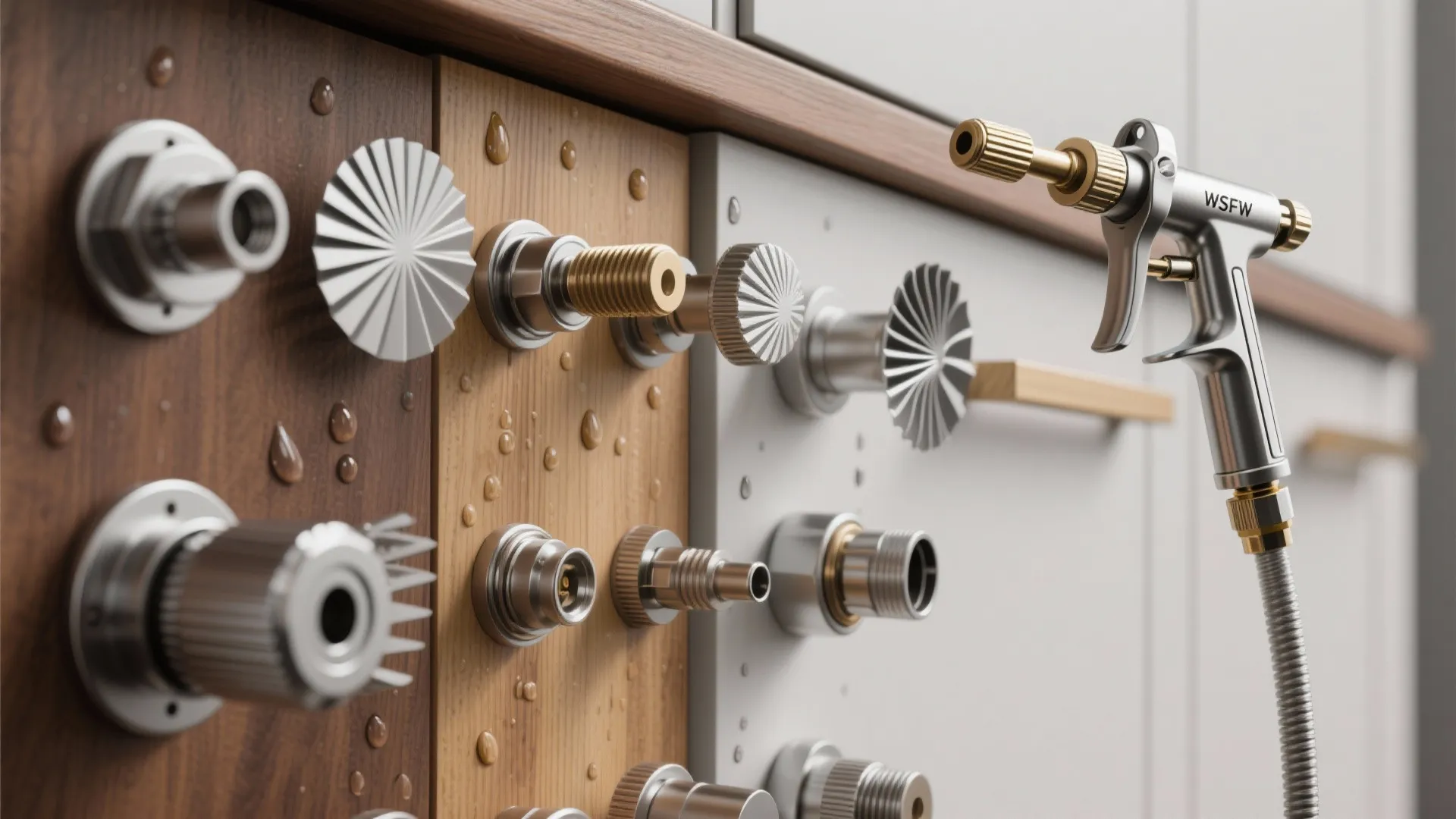 2. Opt for adjustable nozzles for cabinetry and furniture