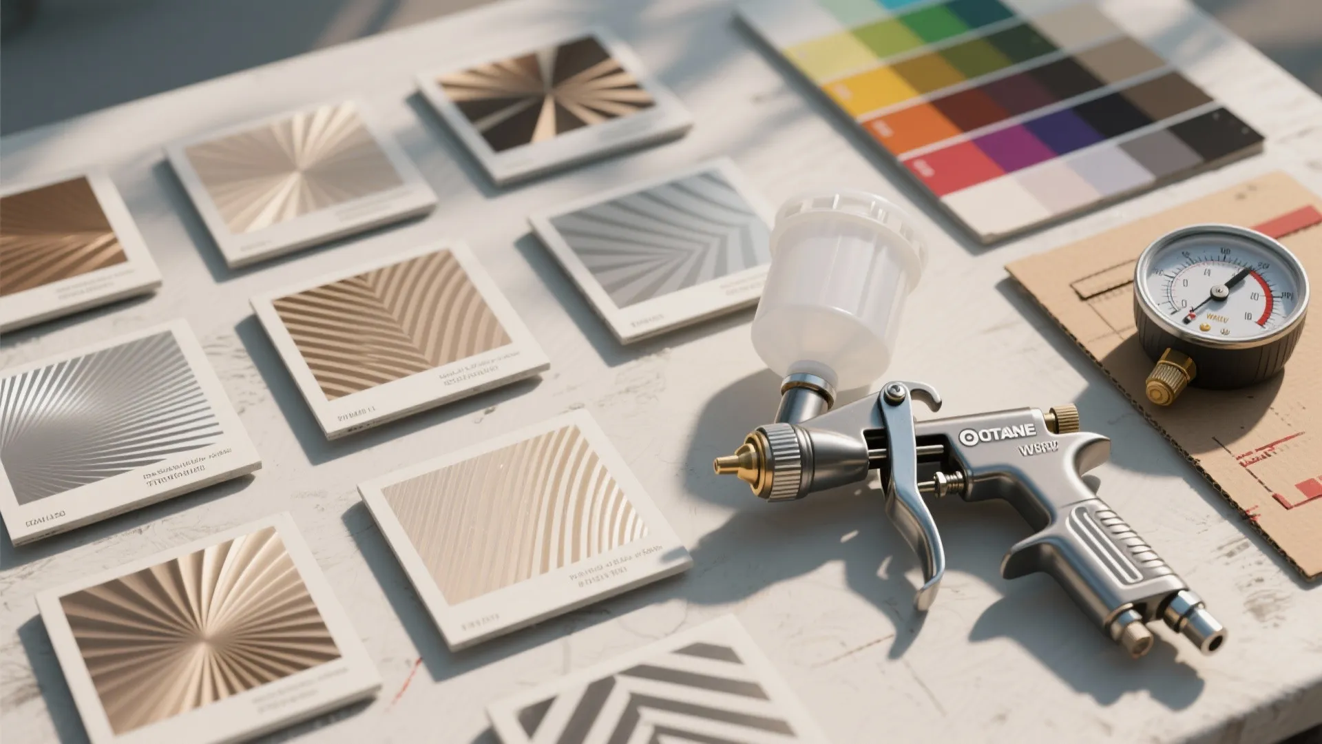 3. Choose nozzle and pressure for the room size