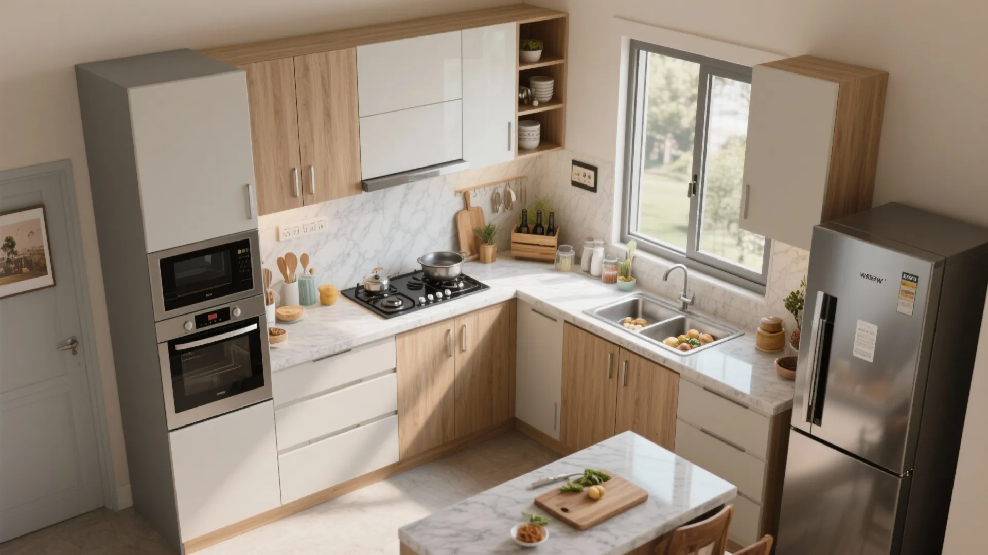 Modular Kitchen That Loves Daily Life