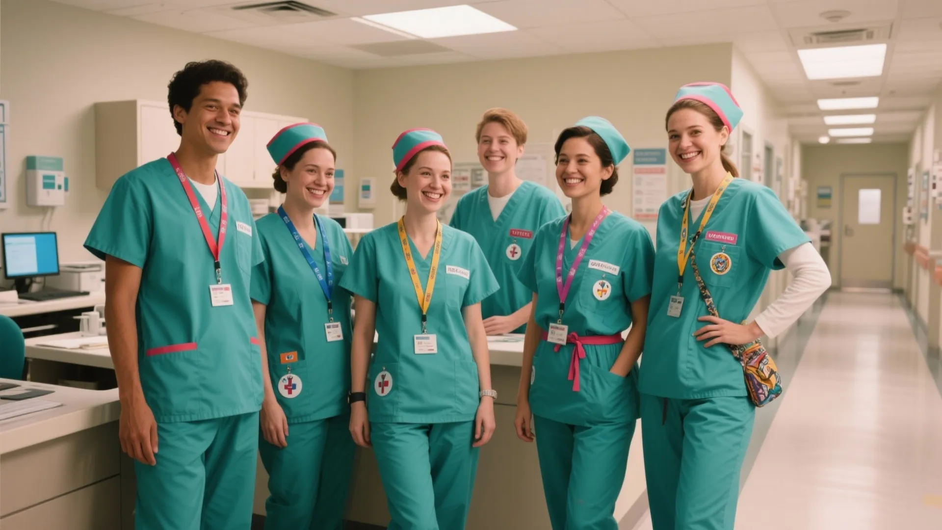 5. Nurse Station Squad—Group Costume