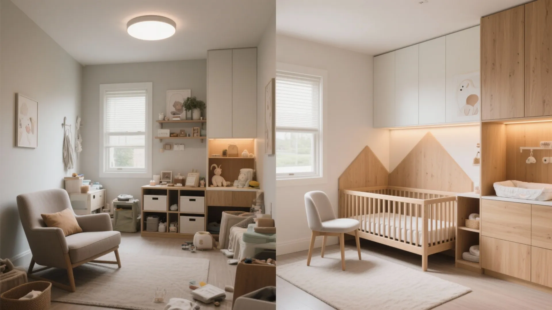 Smart Layout: Crib, Chair, and Changing Triangle