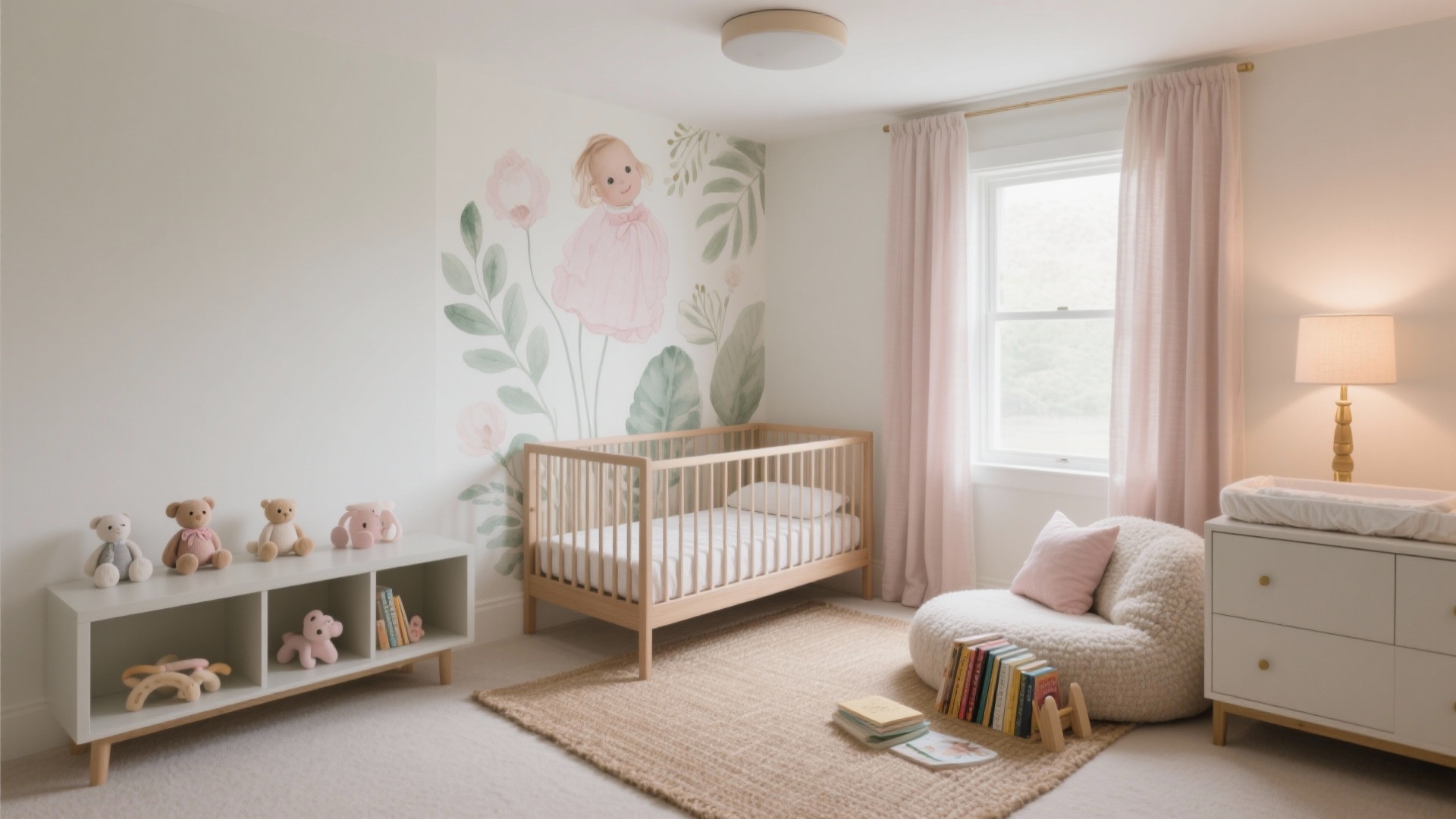 Baby Girl Room Decor Ideas for Small Nurseries That Feel Bigger