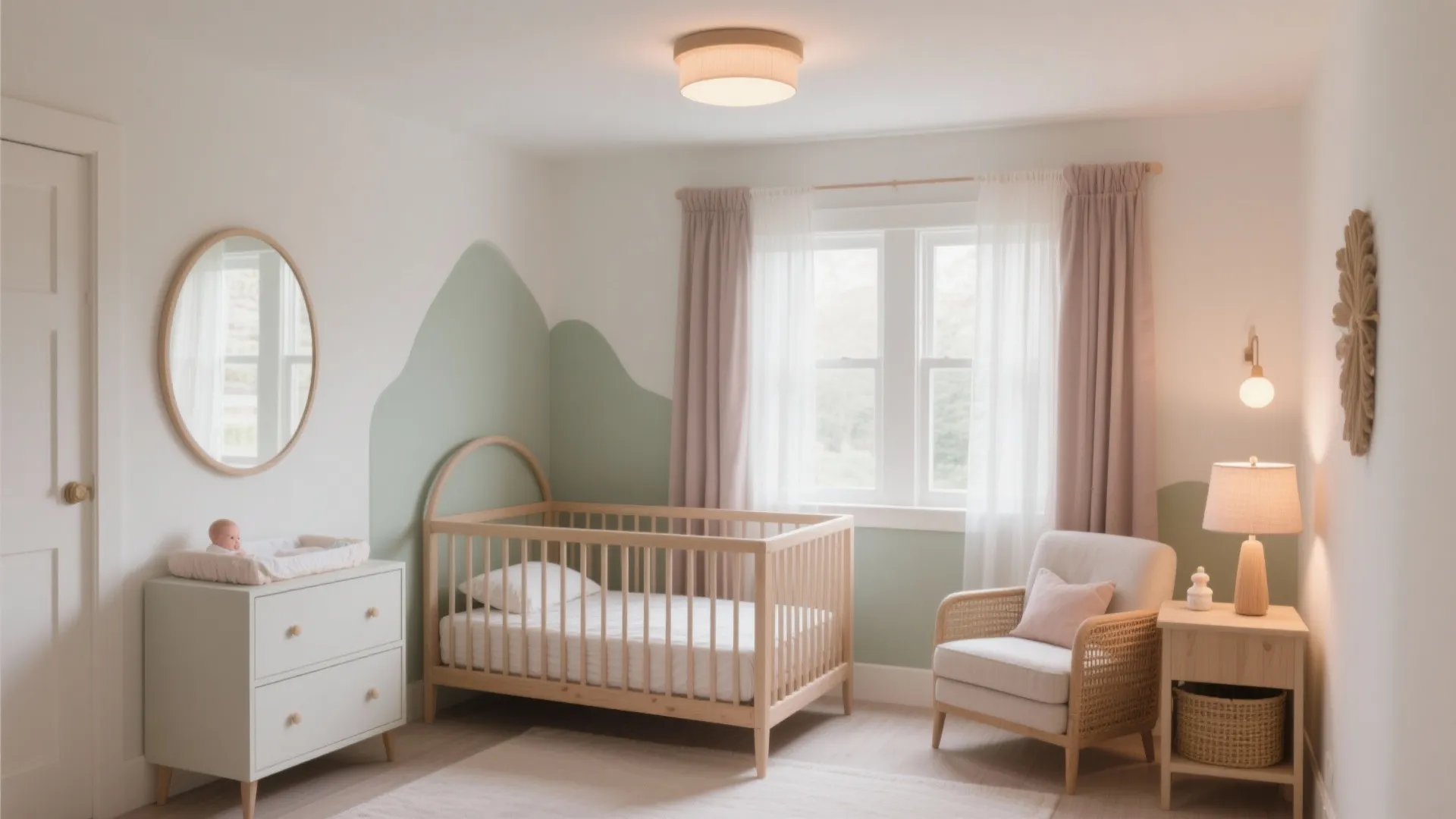5 Newborn Baby Room Decorating Ideas That Work: Real designer tips for a calm, safe, and space-smart newborn nursery