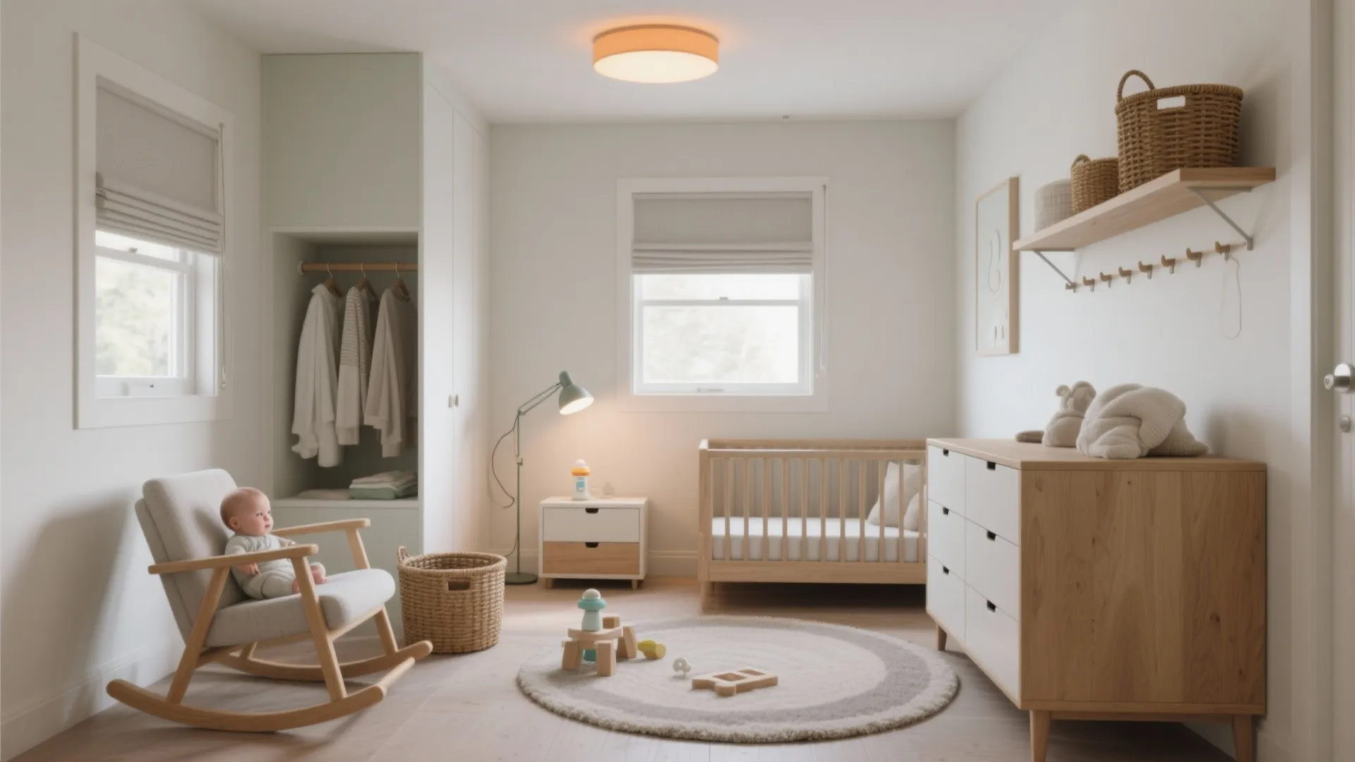 Small Room Nursery: 5 Smart Design Ideas: A senior designer’s guide to making tiny nurseries feel big