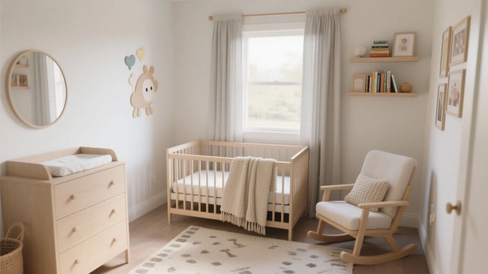 5 Simple Nursery Room Ideas That Actually Work: A designer’s guide to calm, safe, budget-friendly baby rooms for small spaces