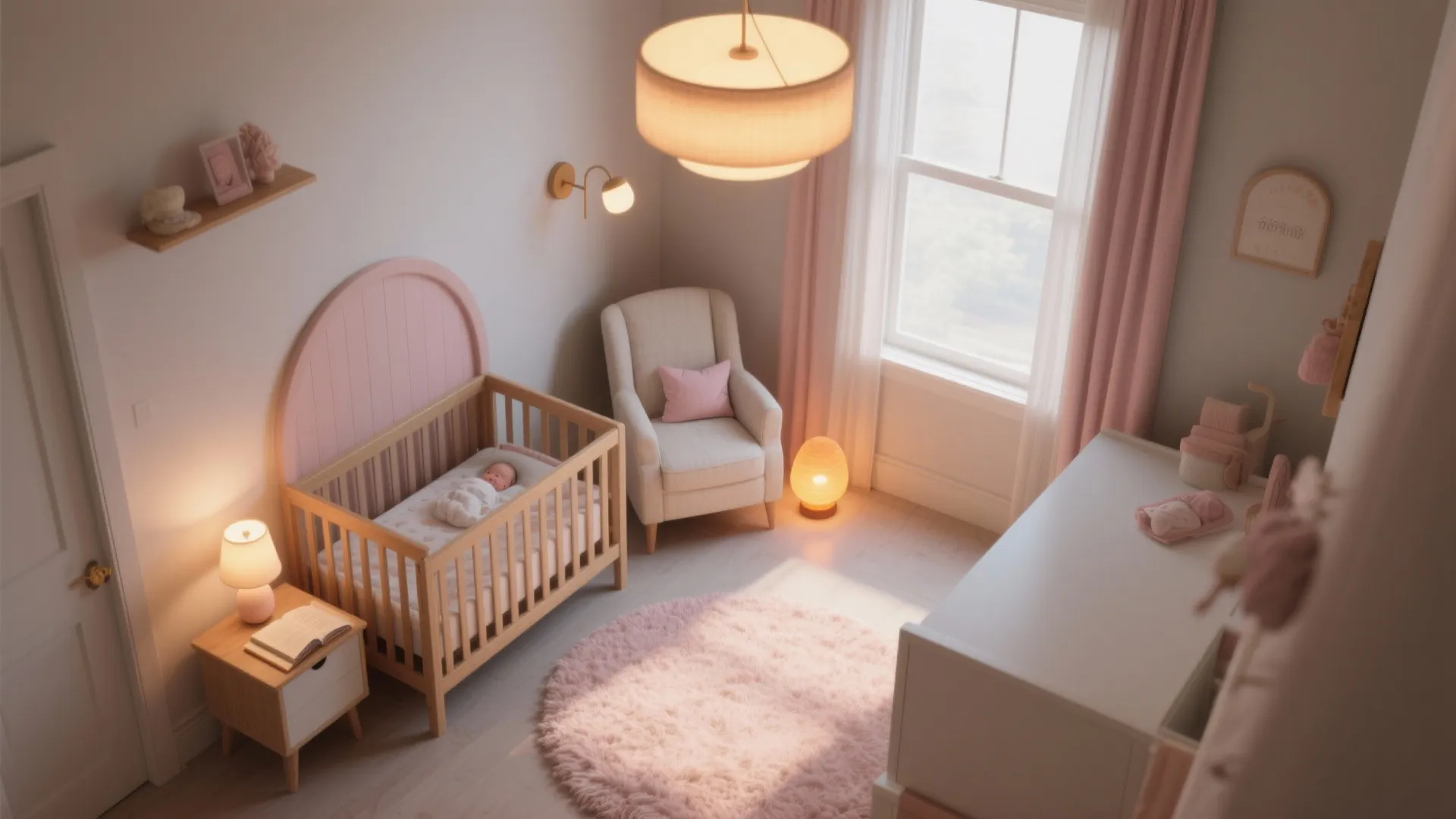 Gentle Lighting Plan and Circadian-Friendly Glow