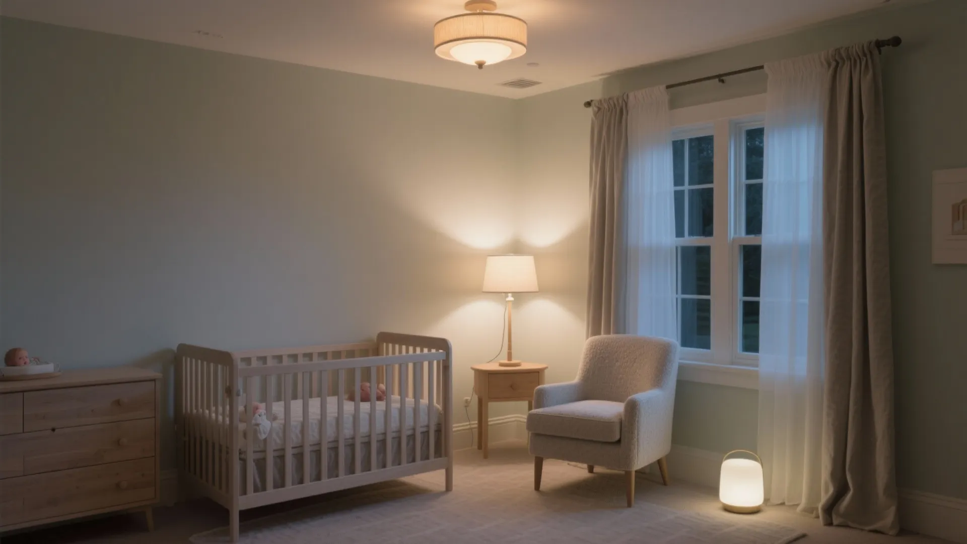 4) Lighting Layers for Night Feeds and Daytime Naps