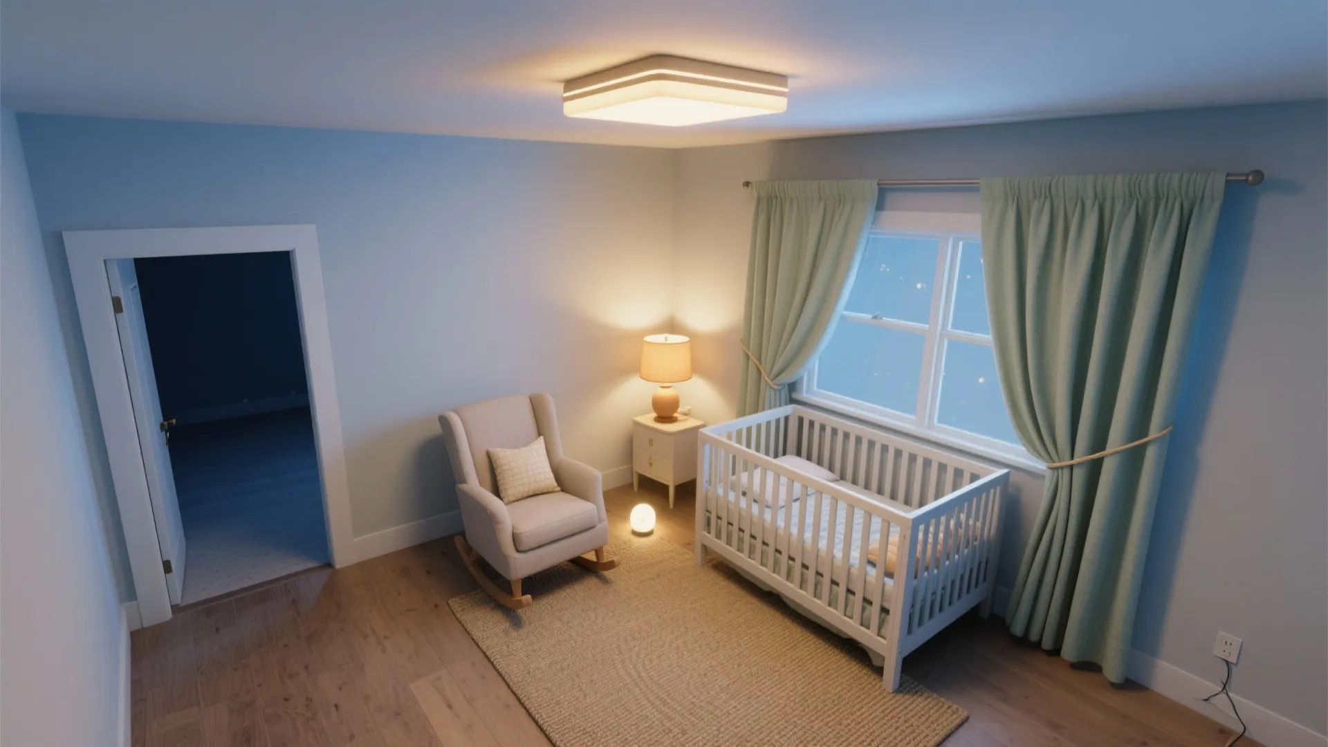 Layered Lighting for Night Feedings