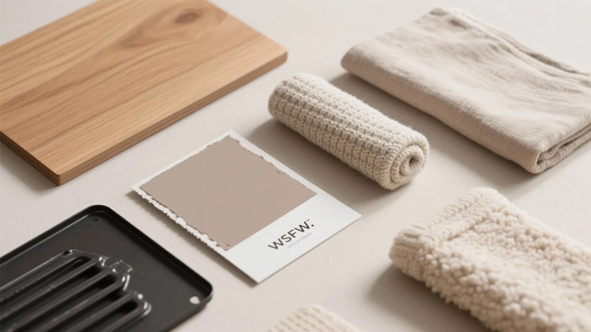 Natural Materials and Gentle Contrast