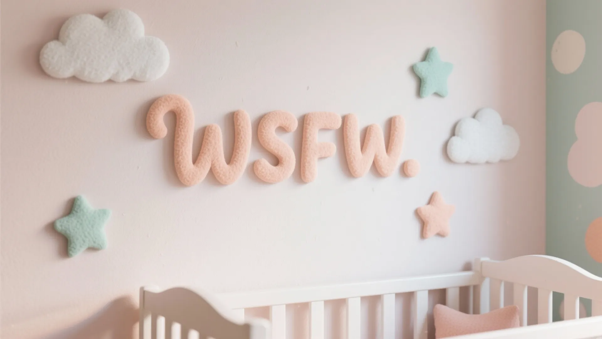 Playful Script and Shapes for Kids’ Rooms