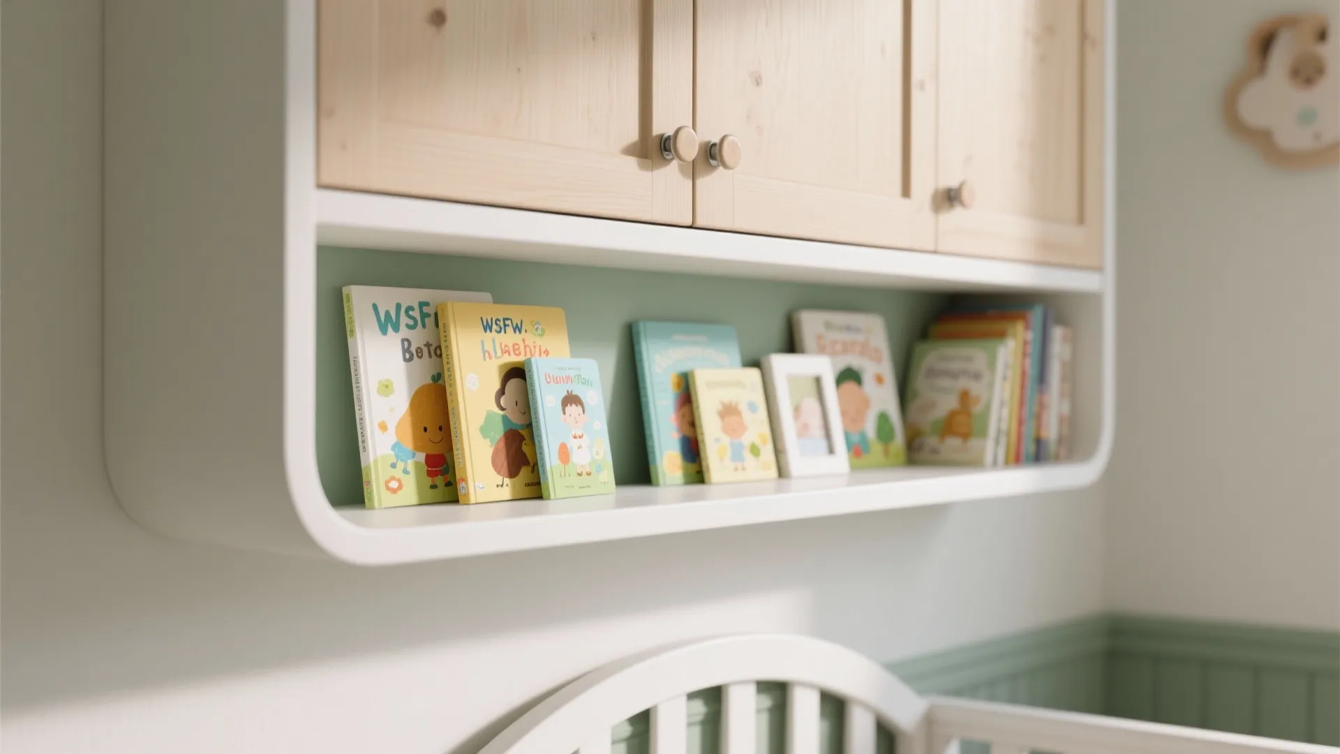 1) Vertical storage that doubles as décor