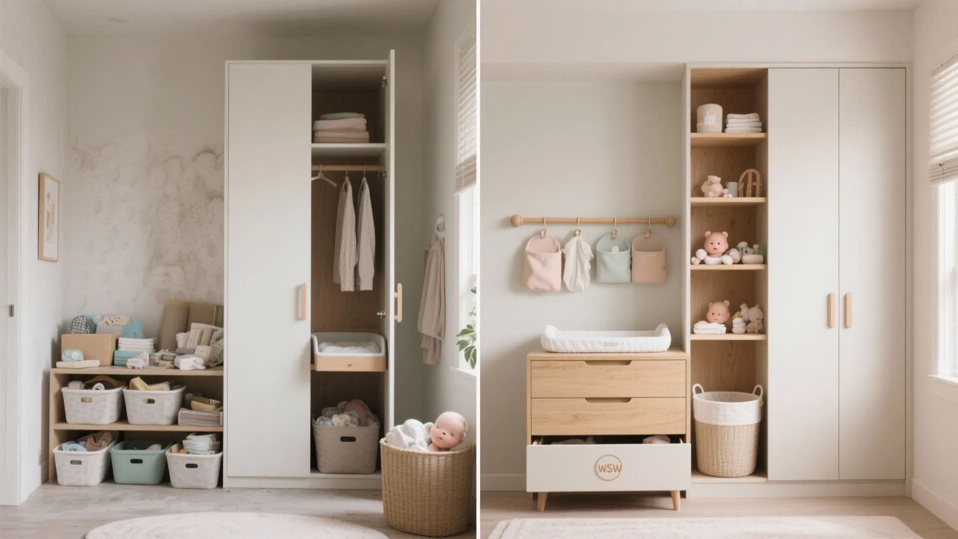Smart, baby-safe storage that grows with them
