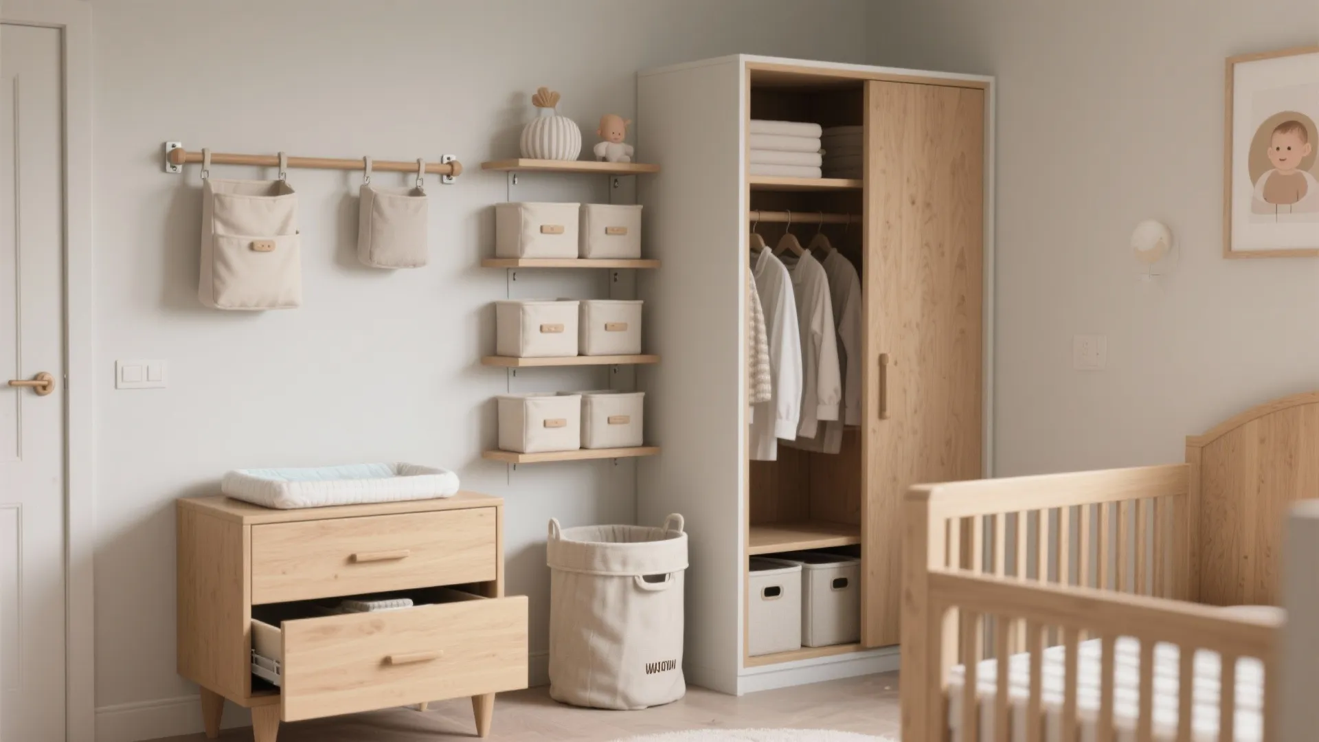 Smart, baby-safe storage that grows with them