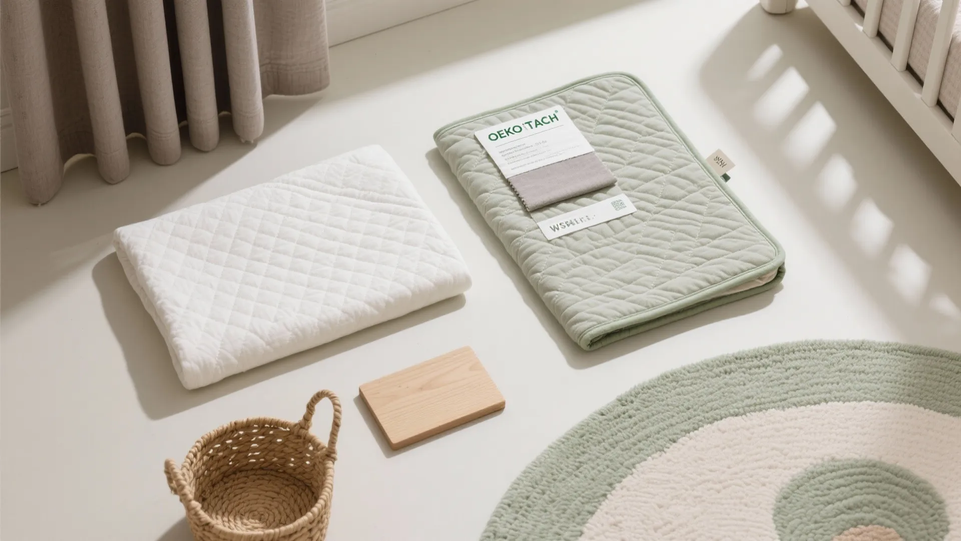 Textured softness: layered fabrics, blackout, and washable surfaces