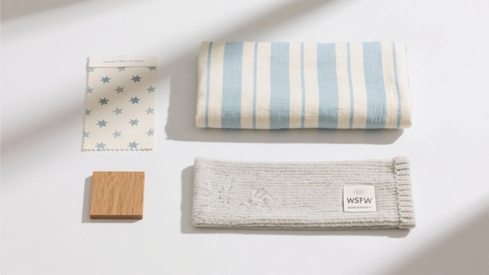 Texture Through Fitted Sheet & Cradle Skirt (No Loose Bedding)