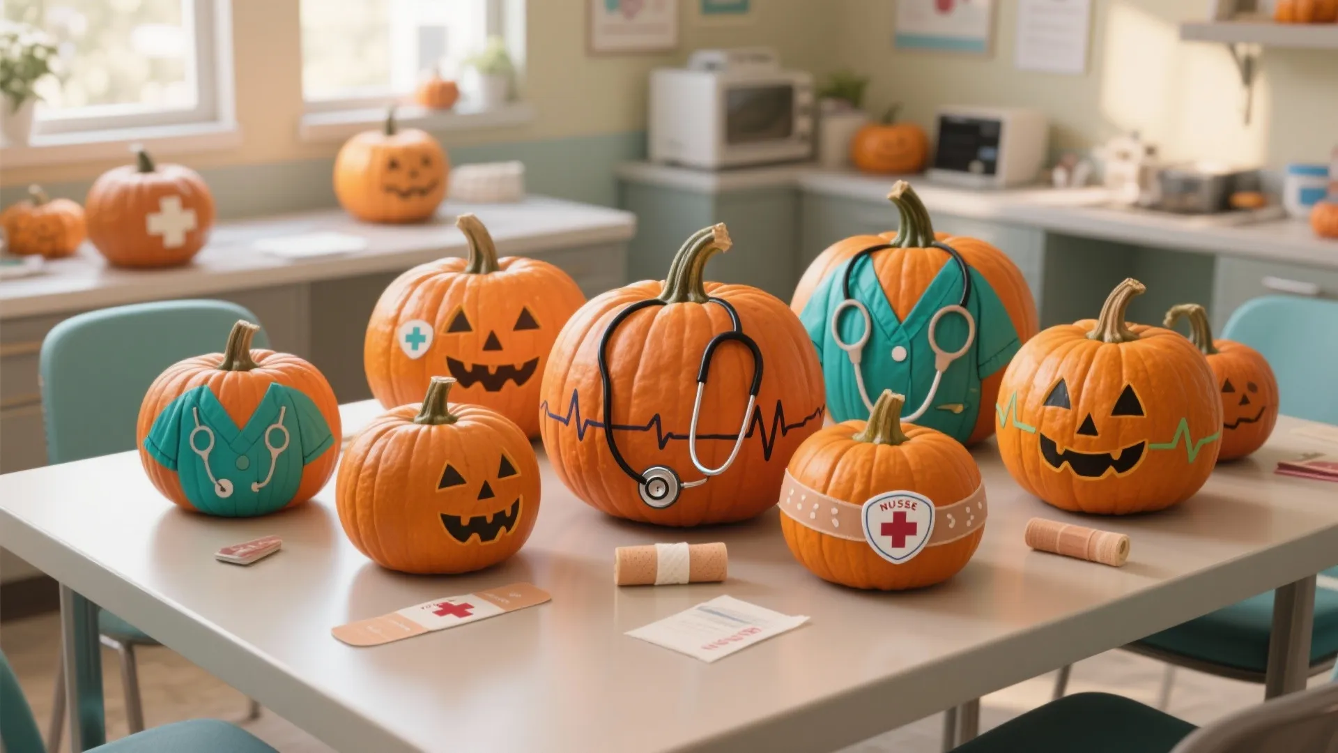 Nursing Pumpkin Decorating Ideas: Creative Ways to Decorate Pumpkins for Nursing Enthusiasts