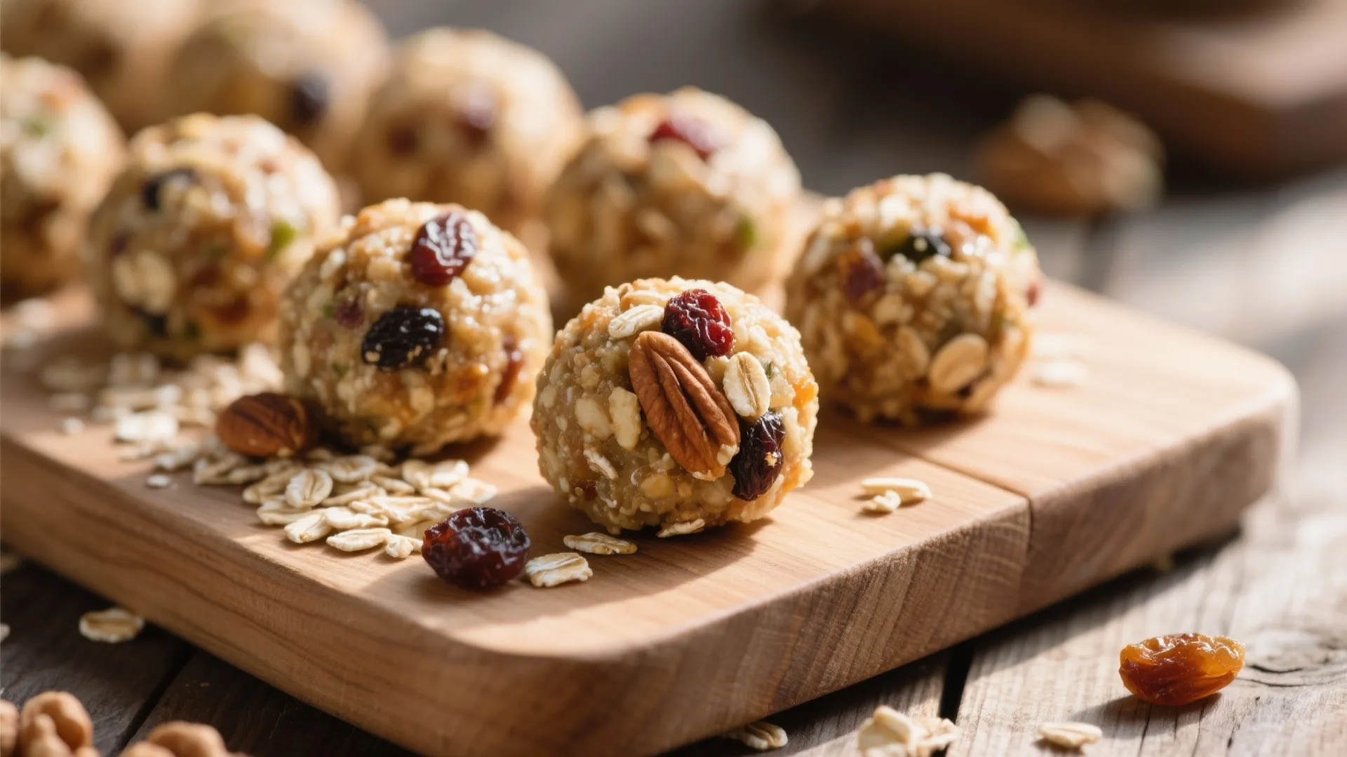 9. Nut & Fruit Energy Bites