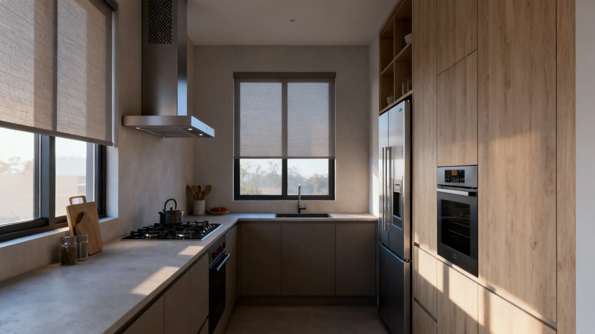 North-West Kitchen with Heat-Control Zoning