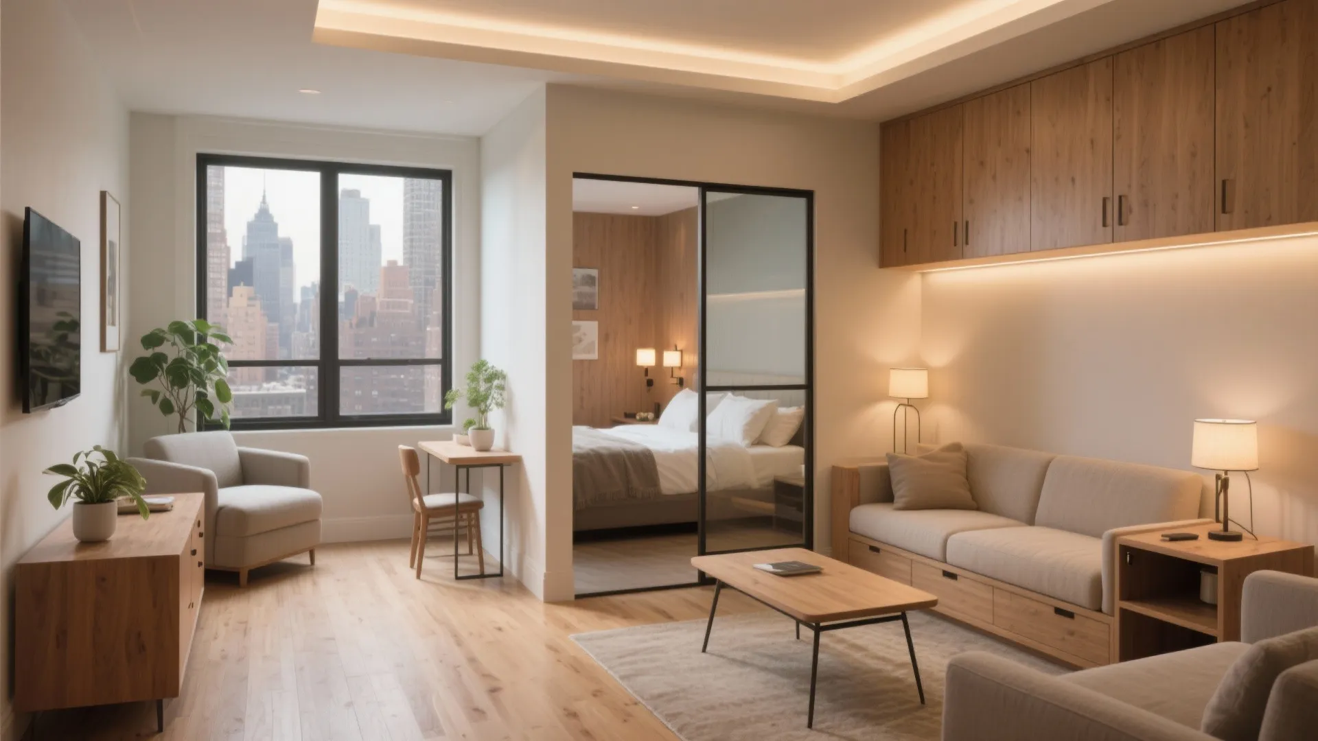 2 Bedroom Suites NYC Design: 5 Smart Ideas: Small NYC two-bedroom suites made roomy with five practical design moves I use every day