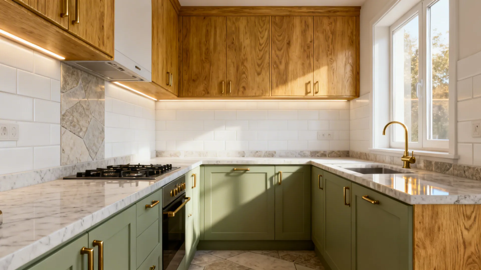 5 Kitchen Backsplash Ideas with Oak Cabinets