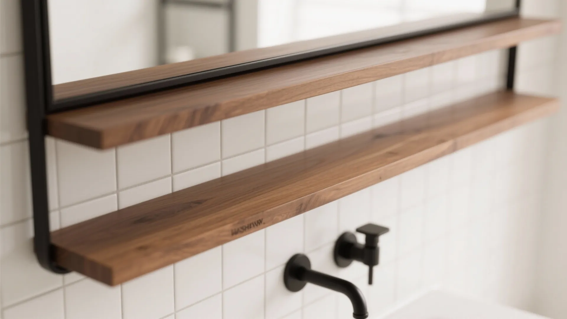 1. Warm-toned oak accents