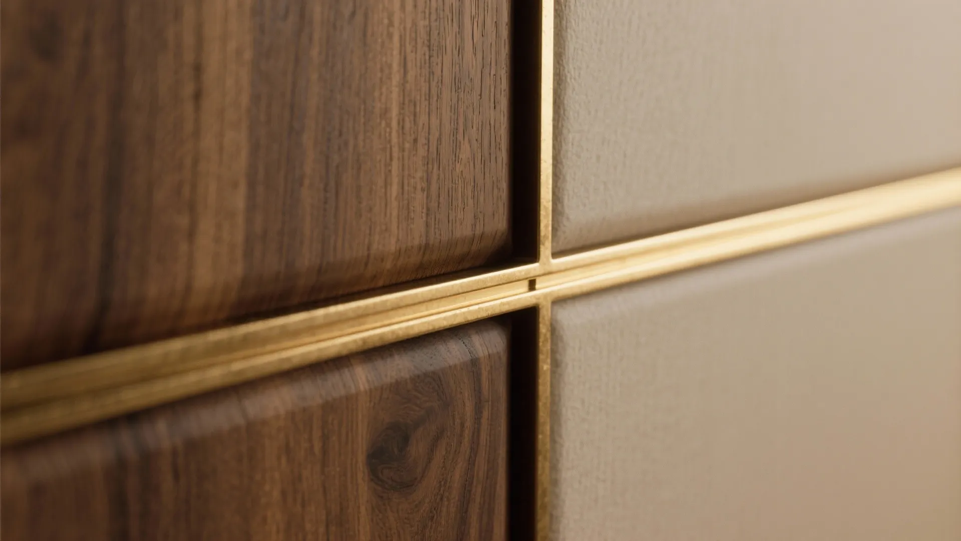 Warm Wood Accents with Quiet Metals