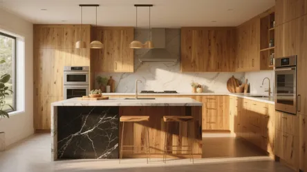 Kitchen Countertop Ideas with Oak Cabinets — 5 Picks