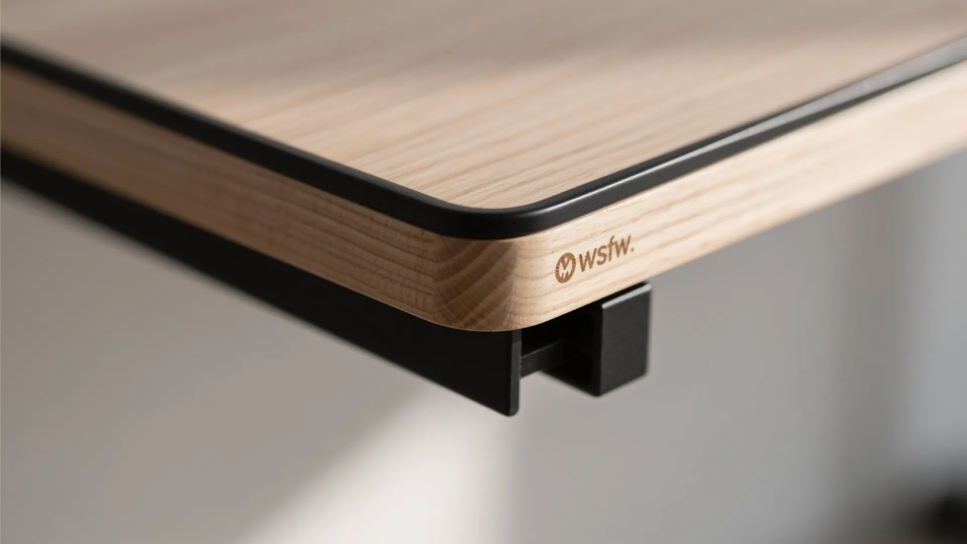 Warm wood accents for a calm, human feel