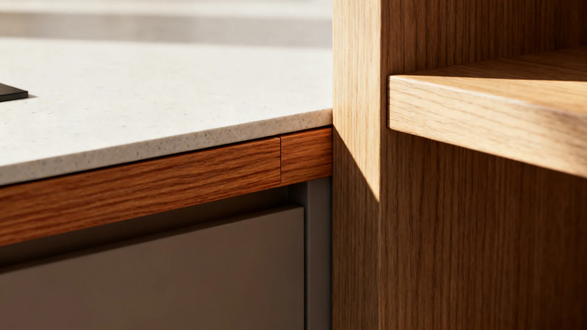 Warm Wood Accents to Humanize the Space