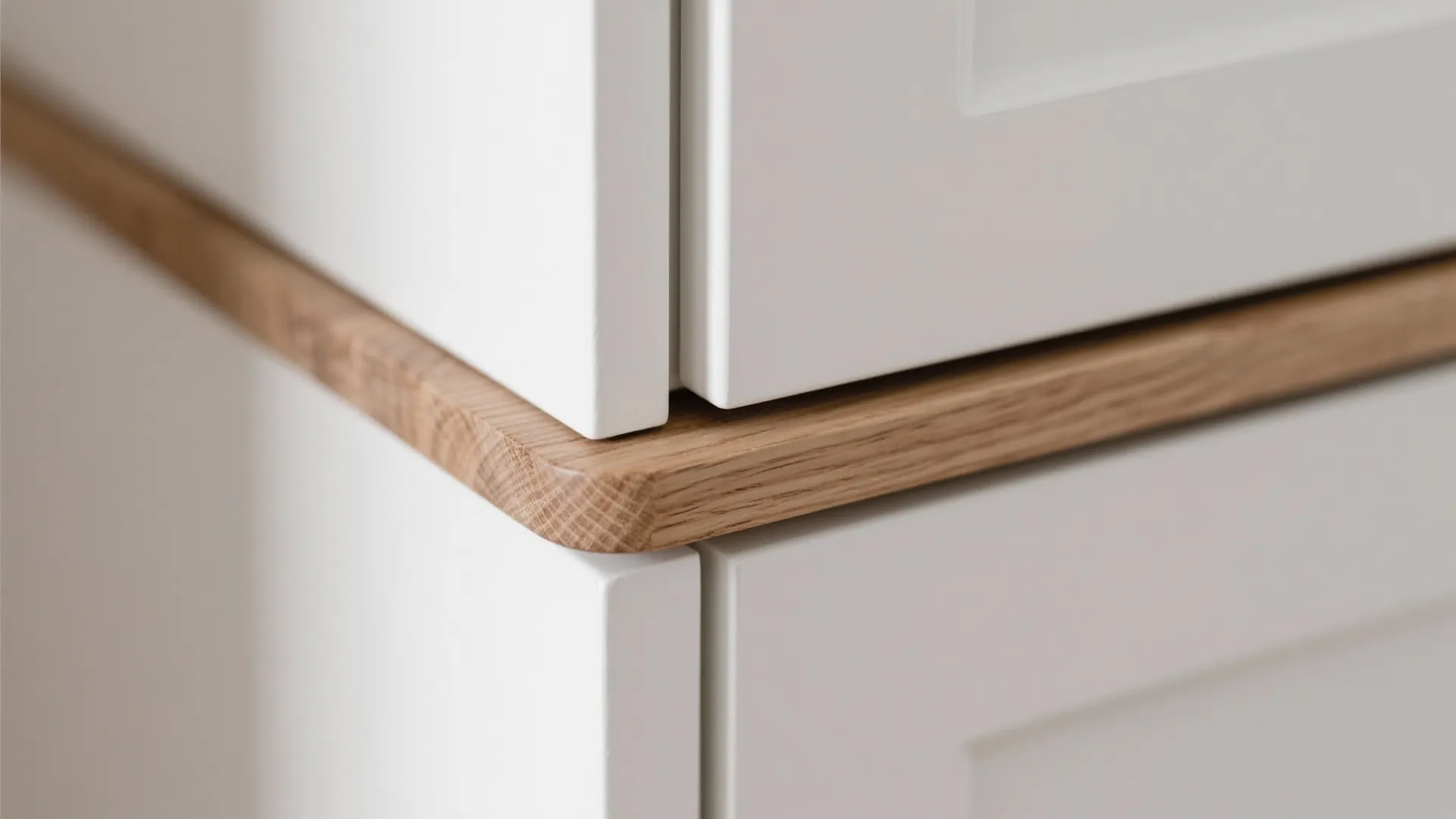 Warm wood accents for human-scale comfort