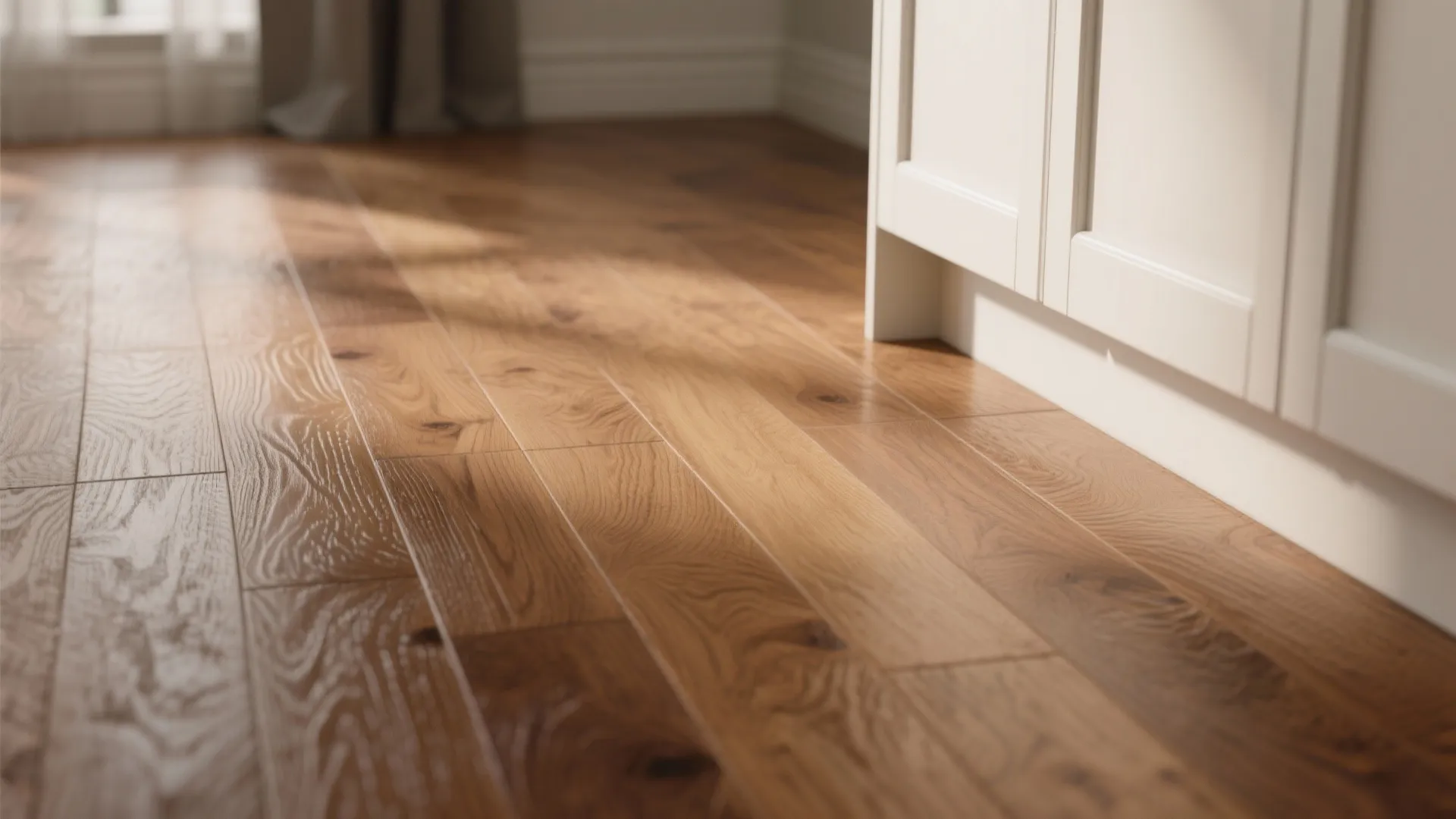 1. Warm wood tones for instant warmth