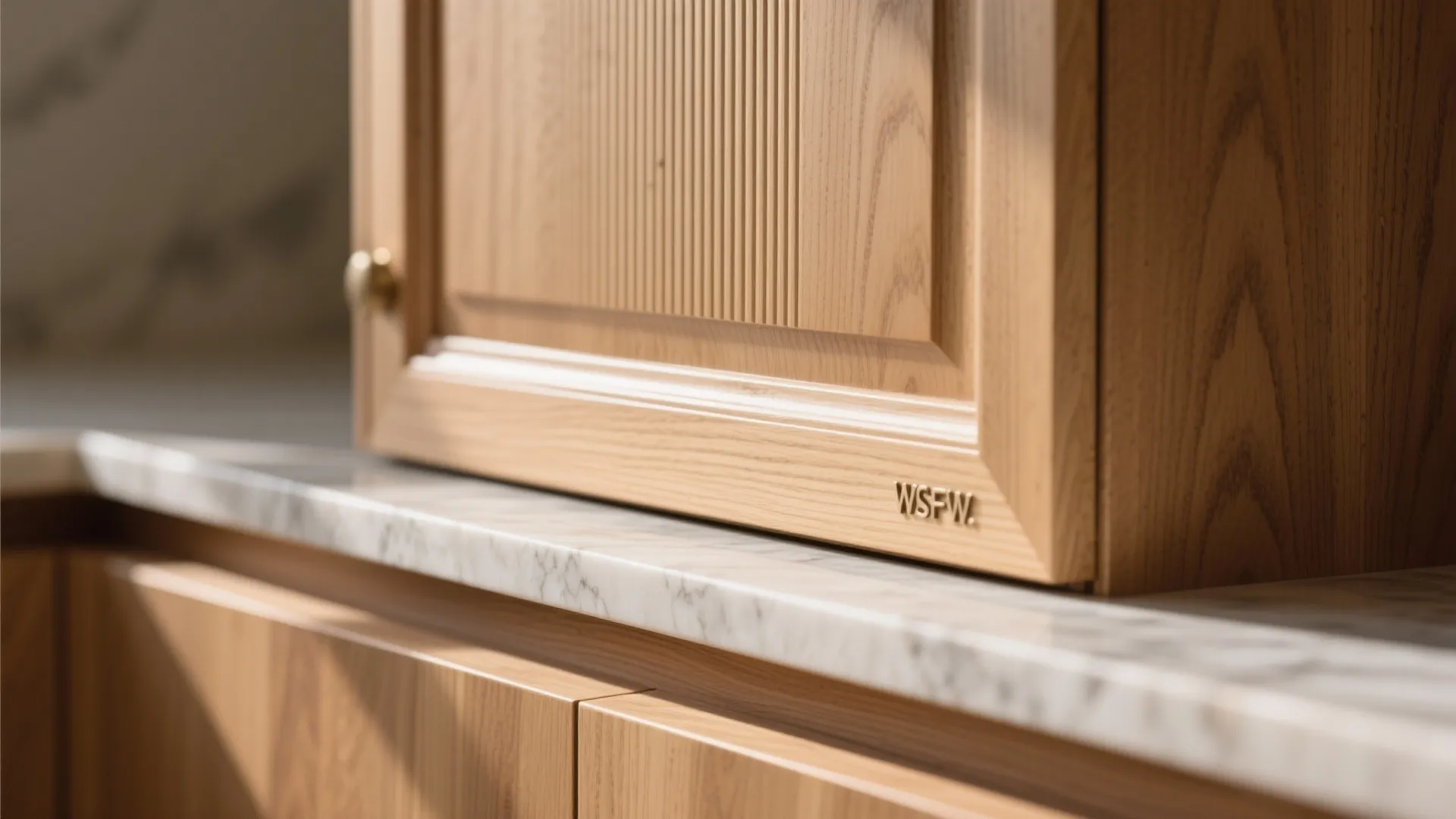 Warm Wood Accents to Soften White Boxes