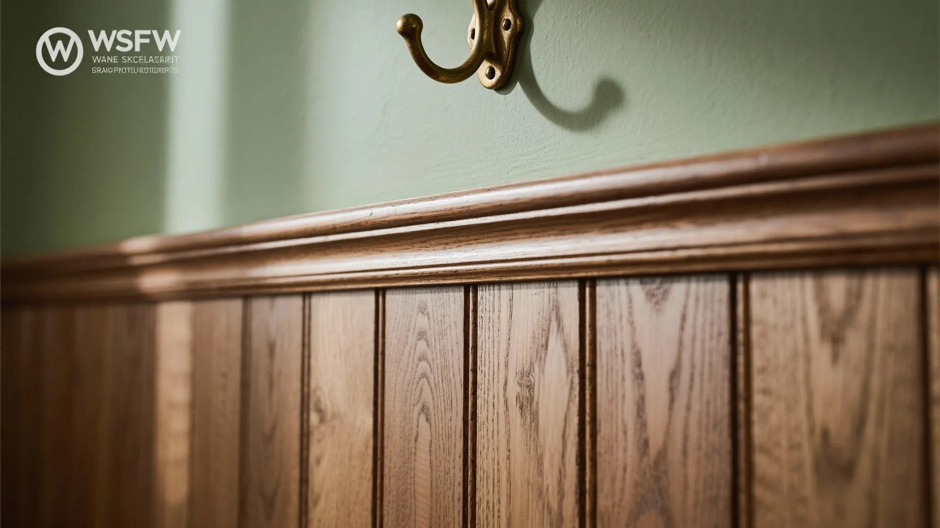 Warm Wood Paneling with Heritage Texture