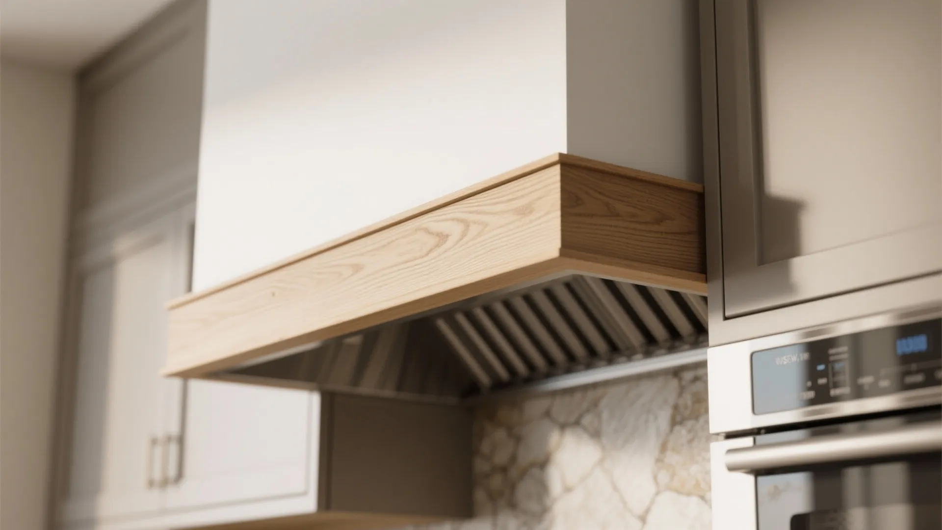 Warm wood accents for timeless comfort