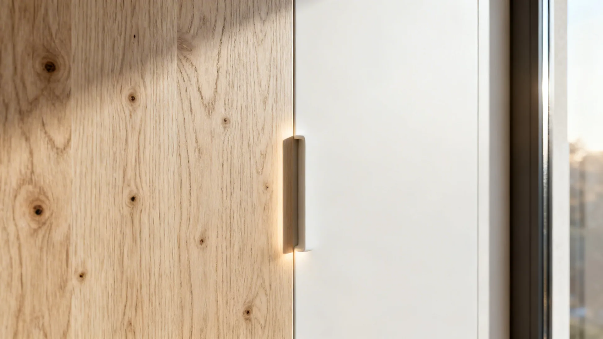 Warm Minimal Storage for Small Kitchens