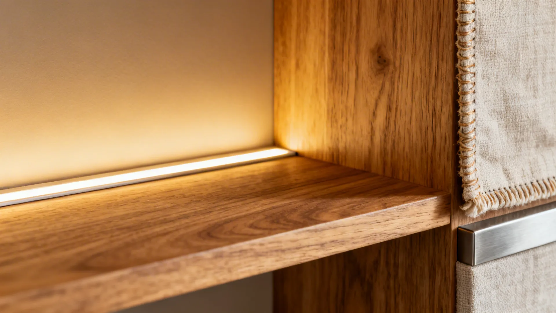 5) Warm Woods, Soft Textiles, and Zoned Lighting