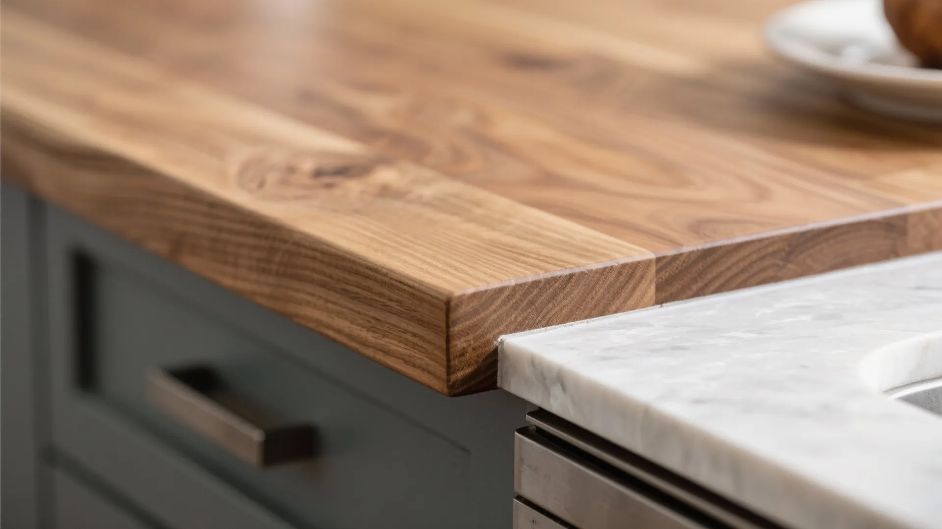 Warm Wood Accents without the Maintenance Headache