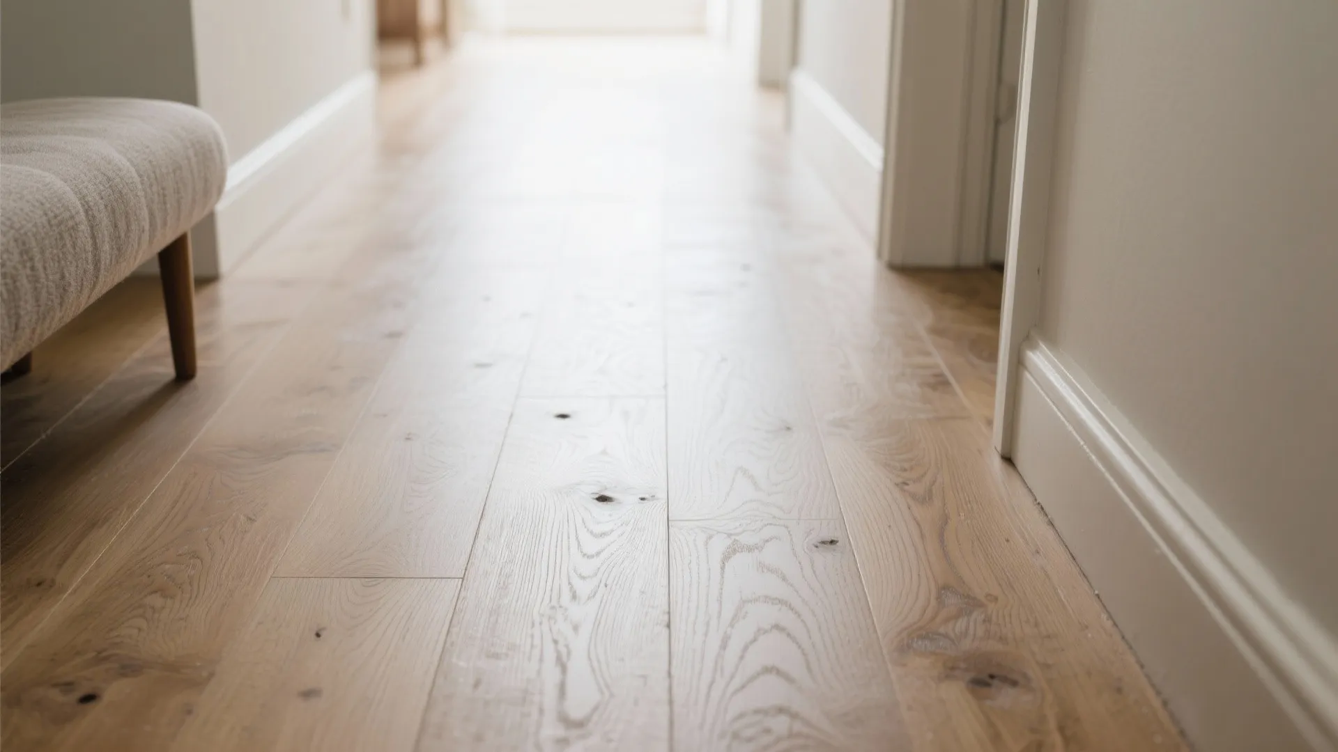 Warm Oak Treads with Matte Finish