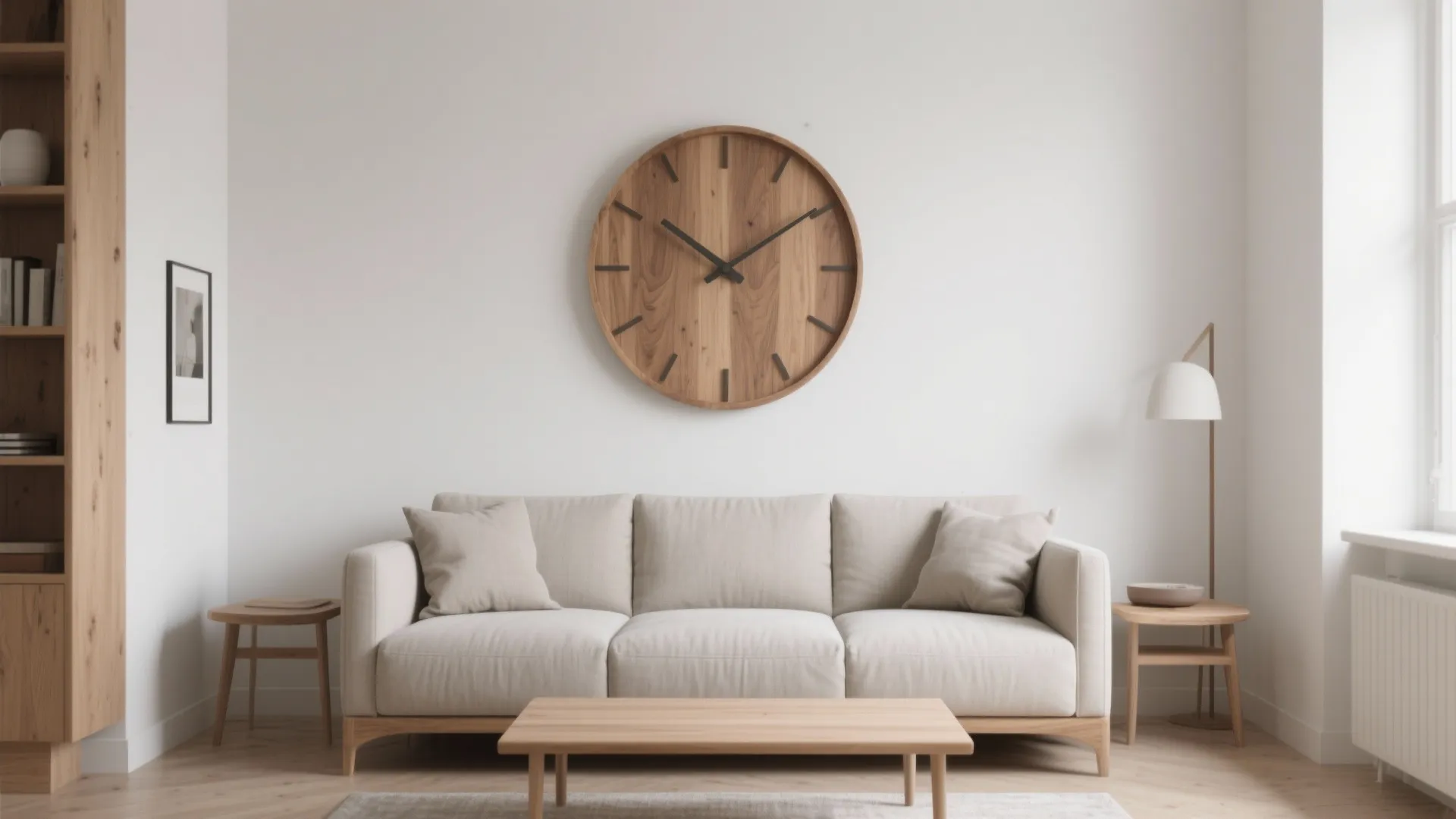 1) Sculptural Minimalism: Let the Clock Be the Art