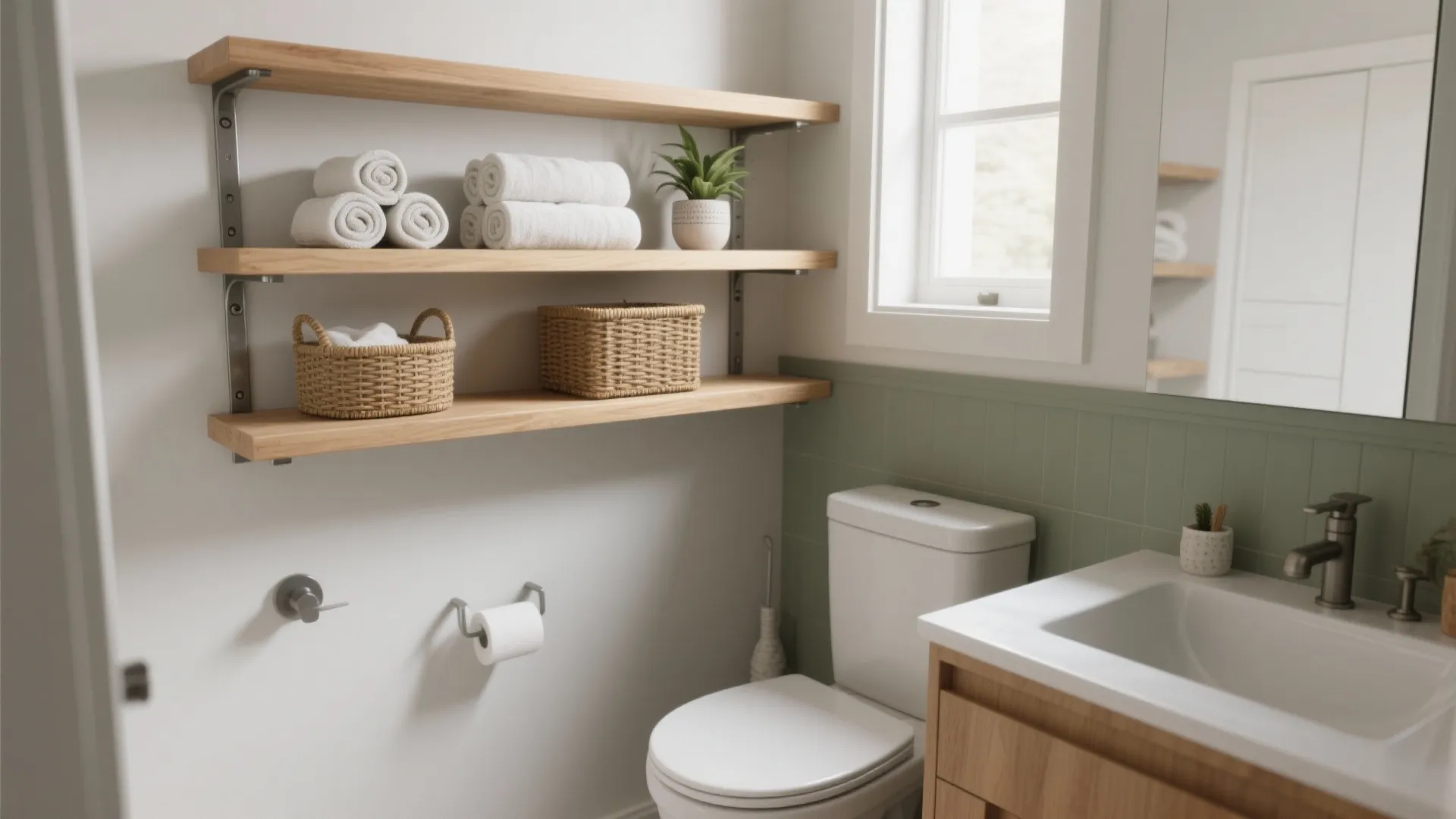 Built-In Wood Storage That Breathes