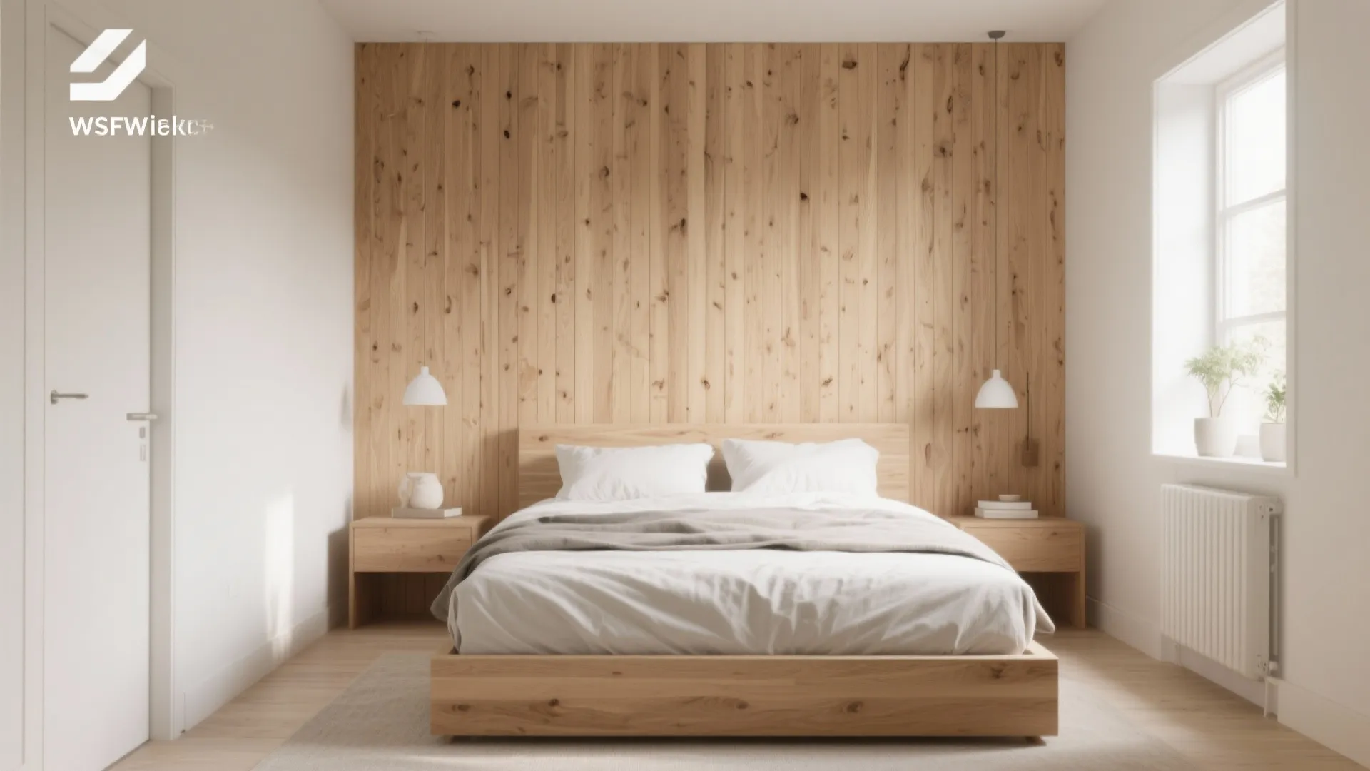 Wood Panel Accent Wall