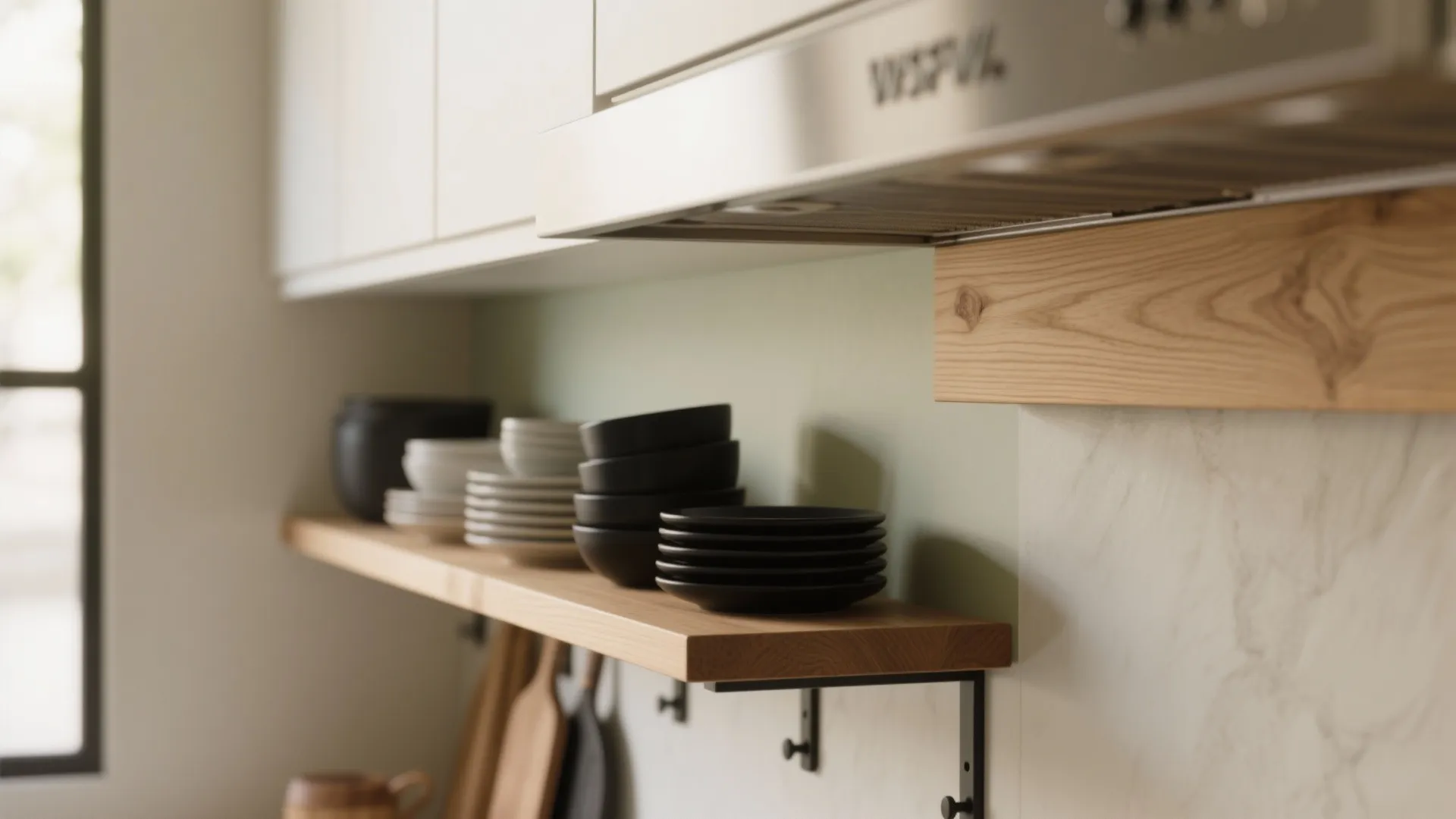 Warm Wood Accents, Calm Modern Mood