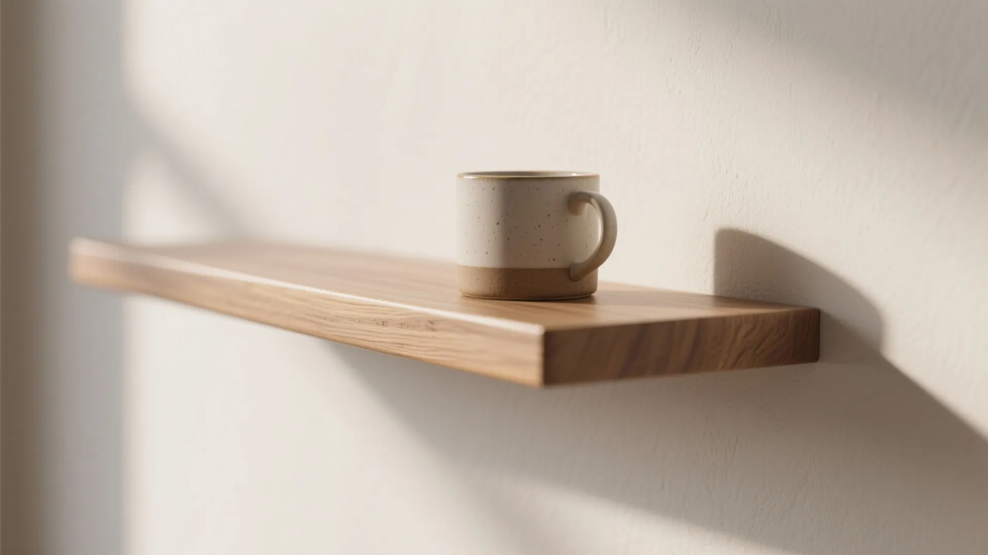 Warm Wood Accents to Soften a Tight Room