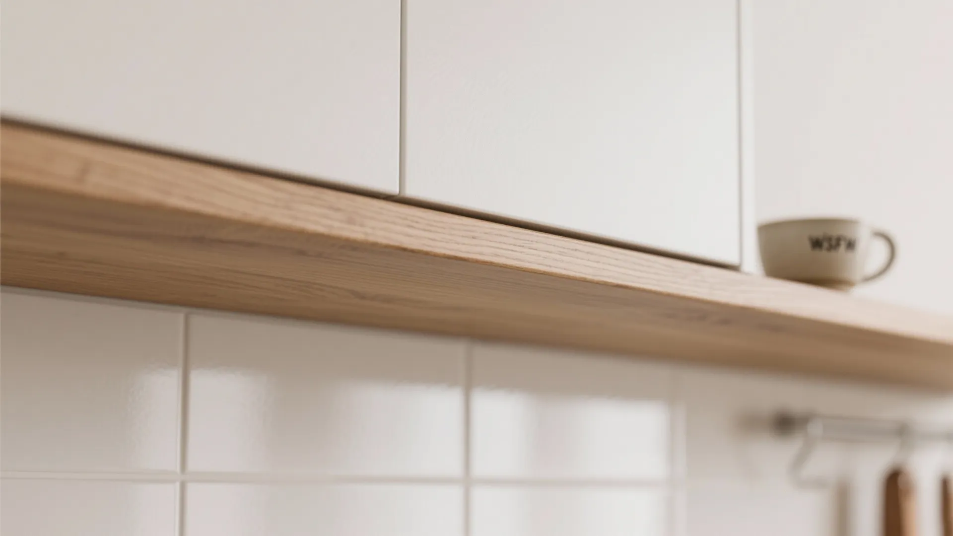 Warm Wood Accents Without Visual Bulk