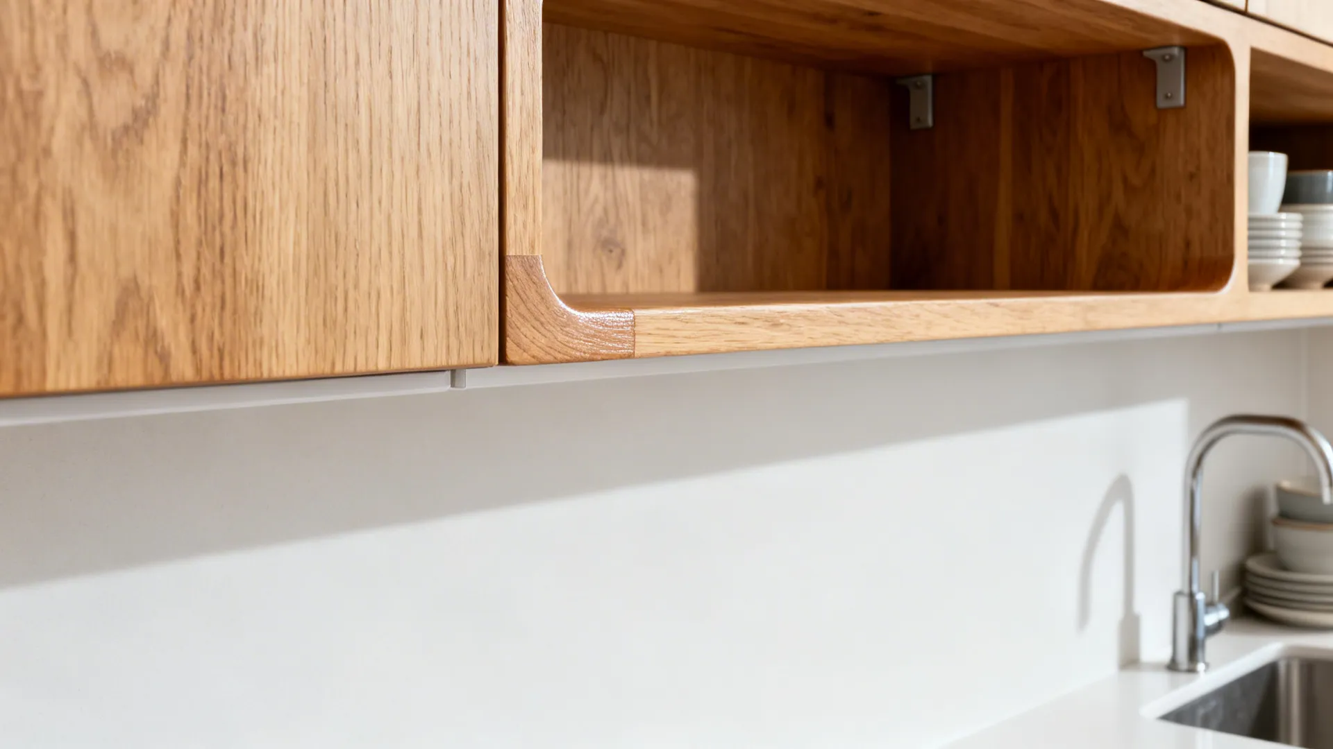 Warm Wood Accents Without Overwhelming