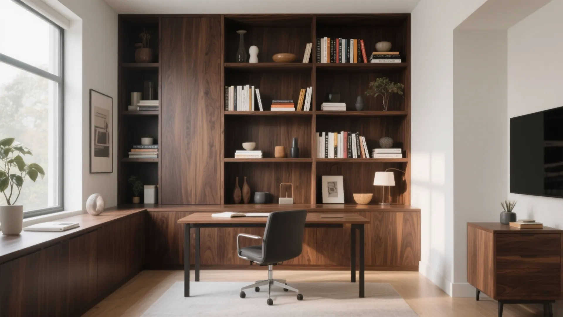 Integrated Shelving Feature