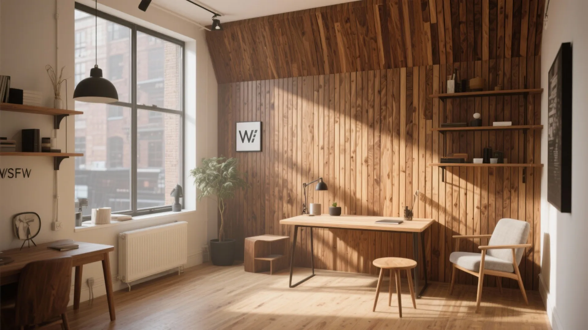 Natural Wood Slat Cladding